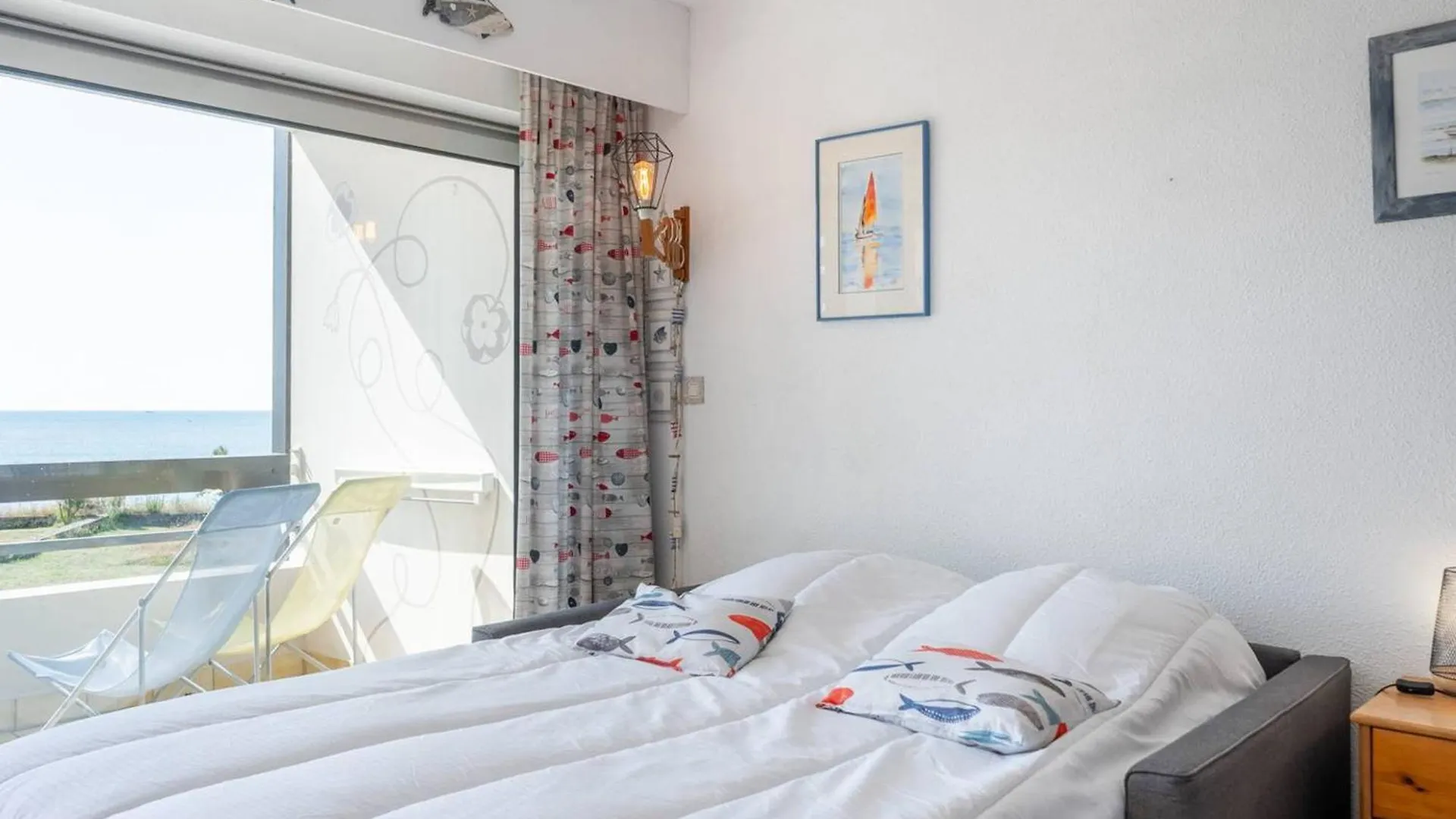 Studio Cabine A Carnac - Vue Mer - Animaux Acceptes - Fr-1-477-262