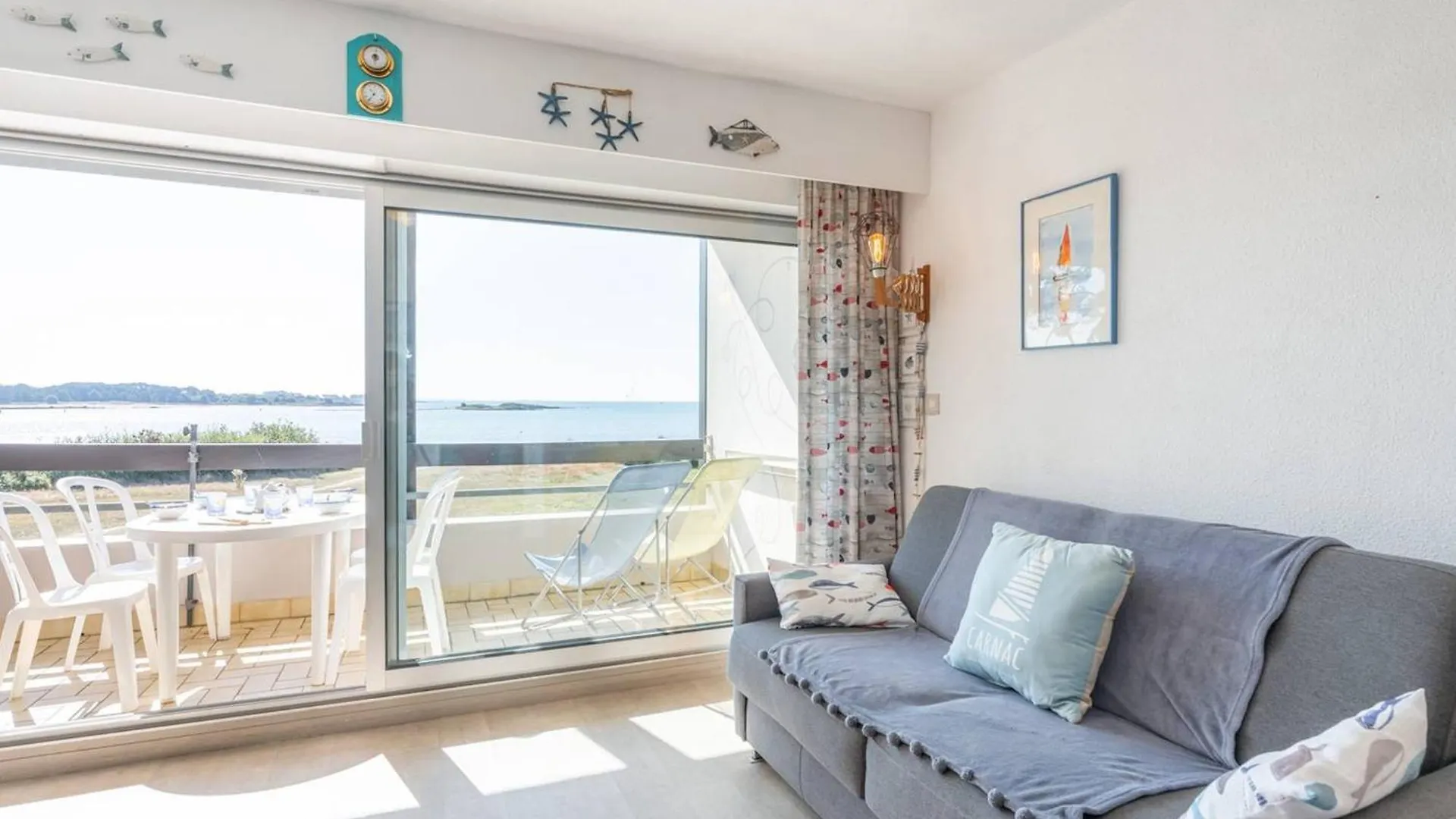 Studio Cabine A Carnac - Vue Mer - Animaux Acceptes - Fr-1-477-262 公寓